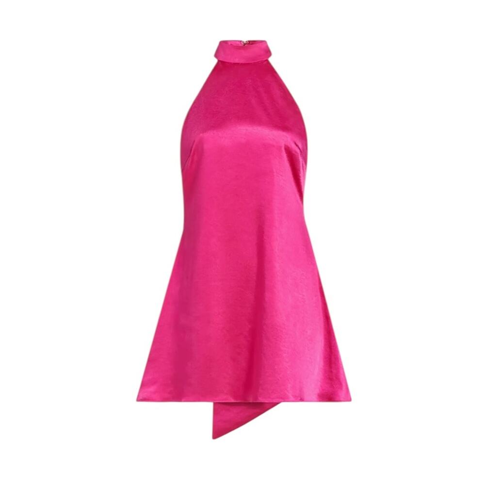 NWOT Elliatt Golden Era Zinnia Fuchsia Party Dress - Sz XL - Picture 4 of 10